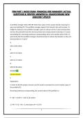 FRM PART 1 MOCK EXAM -FINANCIAL RISK MANAGER &vert;ACTUAL QUESTIONS & VERIFIED ANSWERS&vert;A&plus; GRADED&vert;BRAND NEW 2026&sol;2027 UPDATE