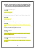FRM TEST -FINANCIAL RISK MANAGER &vert;ACTUAL QUESTIONS & VERIFIED ANSWERS&vert;A&plus; GRADED&vert;BRAND NEW 2026&sol;2027 UPDATE
