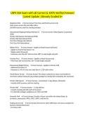 USPS SSA Exam with all Correct & 100&percnt; Verified Answers &vert;Latest Update &vert;Already Graded A&plus;