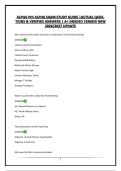 ALPHA PHI ALPHA &vert;ACTUAL QUESTIONS & VERIFIED ANSWERS&vert;A&plus; GRADED&vert;BRAND NEW 2026&sol;2027 UPDATE