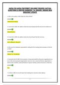 ALPHA PHI ALPHA FRATERNITY INC&comma;IMDP PROCESS &vert;ACTUAL QUESTIONS & VERIFIED ANSWERS&vert;A&plus; GRADED&vert;BRAND NEW 2026&sol;2027 UPDATE