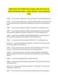 USPS Exam 421 Postal Forms Study with all Correct & 100&percnt; Verified Answers &vert;Latest Version &vert;Guaranteed to Pass