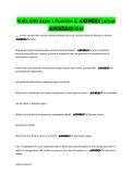 NURS 6202 Exam 1 Question & answers &vert;actual&NewLine;answers&commat;2026