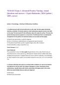 NUR 6111 Exam 1&colon; Advanced Practice Nursing &vert; Actual Questions and Answers &plus; Expert Rationales &vert; 2026 Updates &vert; 100&percnt; correct
