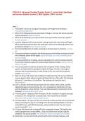 NUR 6111 Advanced Nursing Practice Exam 3 &vert; Actual study Questions and correct detailed Answers &vert; 2026 Updates &vert; 100&percnt; correct