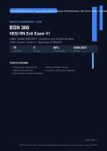  BSN 366 HESI RN Exit Exam V1 Actual 2026&sol;2027 &ndash; Complete Exam-Style Questions &vert; 100&percnt; Verified &ndash; Pass Guaranteed &ndash; A&plus; Graded