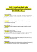 QASP-S Exam Study Guide using  Competency Guide questions and answers 20262027 A&plus; Grade