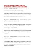 COM 451 QUIZ 1&comma;2 AND 6 EXAM 72 QUESTIONS WITH VERIFIED ANSWERS&comma;100&percnt;CORRECT