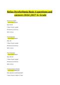 Relias Dysrhythmia Basic A questions and answers 20262027 A&plus; Grade