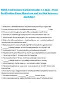 Package deal for NORA Study Guide Exam &ndash; Possible Questions and Answers 2026&sol;2027 Complete Certification Exam Preparation