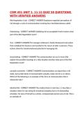COM 451 UNIT 1- 11-12 QUIZ 58 QUESTIONS WITH VERIFIED ANSWERS&comma;100&percnt;CORRECT