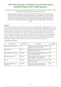 USPS 943 Automotive Technician Exam 2026-2027 QUESTIONS AND ANSWERS ALREADY GRADED A&plus;&period; 100&percnt;&NewLine;Verified Solutions &vert; Updated Per Latest USPS Guidelines &vert; Graded A&plus;