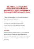 NUR 168 Final Exam V1&ndash;V3 &vert; NUR 168 Integrated Concepts of Registered Nursing Practice &vert; Galen College of Nursing &vert; NCLEX &lpar;NGN&rpar; Q&A with Rationale &lpar;NUR168 Final Exam&rpar;