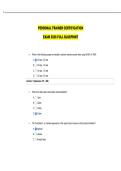 PERSONAL TRAINER CERTIFICATION 