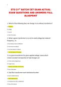 ETO 21ST BATCH CET EXAM ACTUAL EXAM QUESTIONS AND ANSWERS FULL BLUEPRINT&period;