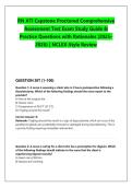 Portage Learning BIOD 152 A&P 2 &NewLine;Module 3 Exam 2025 updated