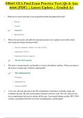 NR 667 CEA Final Exam &lpar;PDF&rpar; &vert; &lpar;2026&rpar; PMHNP Questions &vert; Psychiatric Nursing &vert; Chamberlain University
