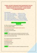 FLORIDA 2-40 HEALTH INSURANCE EXAM COMPREHENSIVE PRACTICE &NewLine;EXAM NEWEST EXAM PREP WITH COMPLETE QUESTIONS AND &NewLine;CORRECT ANSWERS WITH RATIONALES &vert; ALREADY GRADED &NewLine;A&plus;&vert;&vert;BRAND NEW VERSION&excl;&excl;