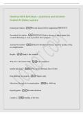 Hondros NUR 160 Exam 1 questions and answers&NewLine;Graded A&plus;&vert;latest update&NewLine;primary prevention - Prevent disease before happening &lpar;PREVENT&rpar;&NewLine;Secondary Prevention - &lpar;SCREEN&rpar; Reduce disease or injury impact has&NewLine;occurred detecting as soon as possible&period; Slow progr