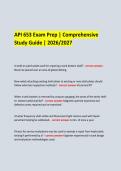 API 653 Exam Prep &vert; Comprehensive Study Guide &vert; 2026&sol;2027 