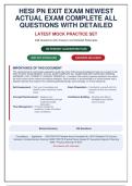 HESI PN EXIT EXAM&colon; NEWEST 2026 ACTUAL EXAM WITH 248 QUESTIONS & VERIFIED ANSWERS &vert; 100&percnt; CORRECT & GRADED A&plus;