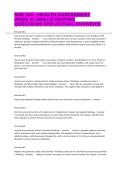 NSE 103 - HEALTH ASSESSMENT WEEK 11 SKILLS TESTING QUESTIONS AND ACTUAL ANSWERS&period;&NewLine;&NewLine;