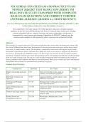 PSI NJ REAL ESTATE EXAM AND PRACTICE EXAM NEWEST 2026 Package Deal