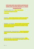 CIPP&sol;E EXAM LATEST 2026 UPDATED QUESTIONS AND &NewLine;VERIFIED 100&percnt; SOLUTIONS &lpar;2026&sol;2027&rpar; &vert;A&plus; GRADED &NewLine;&vert;GUARANTEED PASS 