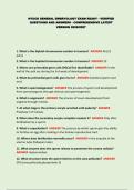 NYUCD GENERAL EMBRYOLOGY EXAM READY - VERIFIED QUESTIONS AND ANSWERS - COMPREHENSIVE LATEST VERSION 2026&sol;2027