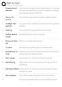 BMGT 364 Exam 1 EXAM STUDY GUIDE 2026&sol;2027 ACCURATE QUESTIONS WITH CORRECT DETAILED SOLUTIONS &vert;&vert; 100&percnt; GUARANTEED PASS NEWEST VERSION