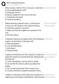 Certified Nursing Assistant &lpar;CNA&rpar; Training Quiz and Practice Exams EXAM STUDY GUIDE 2026&sol;2027 ACCURATE QUESTIONS WITH CORRECT DETAILED SOLUTIONS &vert;&vert; 100&percnt; GUARANTEED PASS NEWEST VERSION