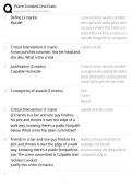 Police Administration EXAM STUDY GUIDE 2026&sol;2027 ACCURATE QUESTIONS WITH CORRECT DETAILED SOLUTIONS &vert;&vert; 100&percnt; GUARANTEED PASS NEWEST VERSION