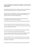 SCWS 110 CONTINGENCY OPS QUESTIONS AND ANSWERS &vert; LATEST SCWS STUDY GUIDE 2026&sol;2027