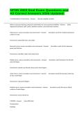NFDN 2003 final Exam Questions and All Correct Answers 2026 Updated&period;