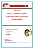 BIOD 101 Module 3 Exam & Review Guide &lpar;Latest 2026&sol;2027 Update&rpar; Portage Learning &ndash; Actual Questions & Rationalized Answers