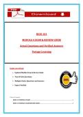 BIOD 101 Module 4 Exam & Review Guide &lpar;Latest 2026&sol;2027 Update&rpar; Portage Learning &ndash; Actual Questions & Rationalized Answers