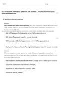 OU&colon; SAR GENERAL KNOWLEDGE QUESTIONS AND ANSWERS &vert; LATEST SEARCH AND RESCUE STUDY GUIDE 2026&sol;2027&NewLine;&NewLine;&NewLine;