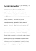 SAT PRACTICE TEST SCORE REPORT QUESTIONS AND ANSWERS &vert; LATEST SAT STUDY GUIDE & SCORE REVIEW 2026&sol;2027