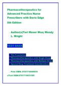 Pharmacotherapeutics for Advanced Practice Nurse Prescribers&comma; 6th Edition Test Bank &vert; Chapter-by-Chapter APRN Exam Prep