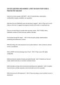 SSA TEST QUESTIONS AND ANSWERS &vert; LATEST SSA EXAM STUDY GUIDE & PRACTICE TEST 2026&sol;2027