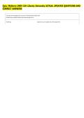 Quiz&colon; Midterm UNIV 104 LIberty University ACTUAL UPDATED QUESTIONS AND &NewLine;CORRECT ANSWERS 