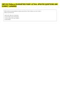 UNIV104 Midterm GUARANTEED PASS&excl;&excl; ACTUAL UPDATED QUESTIONS AND &NewLine;CORRECT ANSWERS 