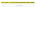 Univ 104 chapter 1 and 2 ACTUAL UPDATED QUESTIONS AND CORRECT ANSWERS 