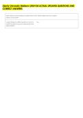 Liberty University Midterm UNIV104 ACTUAL UPDATED QUESTIONS AND &NewLine;CORRECT ANSWERS 