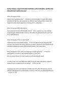 NSARS MODULE 1 QUESTIONS AND ANSWERS &vert; LATEST NATIONAL SEARCH AND RESCUE STUDY GUIDE 2026&sol;2027