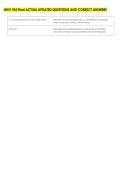 UNIV 104 Final ACTUAL UPDATED QUESTIONS AND CORRECT ANSWERS 