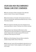 ATLS10 2026 HIGH-YIELD EMERGENCY&NewLine;TRAUMA CARE STUDY COMPANION