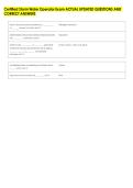 Certified Storm Water Operator Exam ACTUAL UPDATED QUESTIONS AND &NewLine;CORRECT ANSWERS 