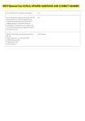 SWPP Walmart Test ACTUAL UPDATED QUESTIONS AND CORRECT ANSWERS 