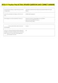 SPCE 611 Practice Final ACTUAL UPDATED QUESTIONS AND CORRECT ANSWERS 